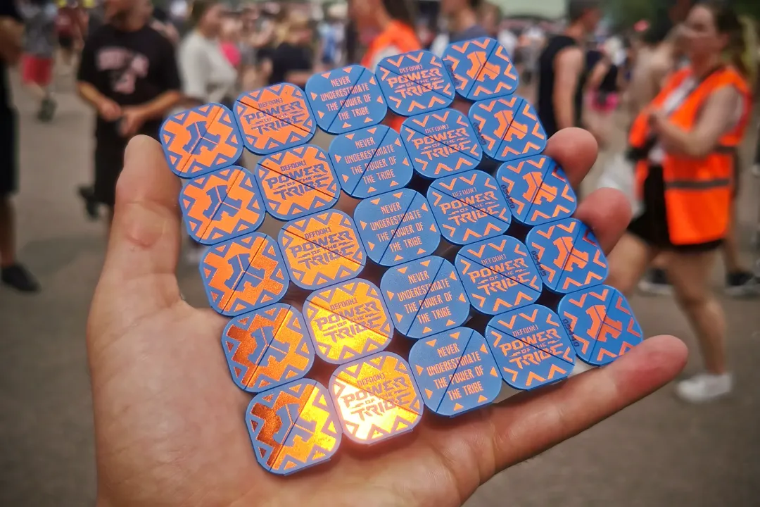 plaquette 25 tokens defqon.1 2024